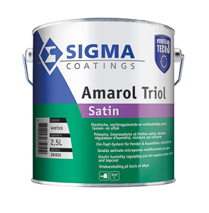 Sigma Amarol triol satin 2,5 lt Weiß seidenglänzend Power Tech 3